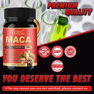 Nuevo Suplemento de Maca para Mejorar el Rendimiento y el Estado de Ánimo, Mejora la Circulación Sanguínea, 90 Cápsulas de Maca - Product Image 6
