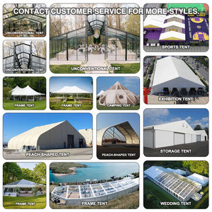 Transparent Aluminium Wedding Glass Heavy Duty Party Luxury <strong>Tents</strong> for Events Outdoor 200 People <strong>Tent</strong> for Events - Product Image 5