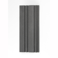 Panneaux de parement en bois grainé PS de haute qualité pour murs et portes, faciles à installer, moulures intérieures, panneau de 160 mm, couleur charbon de bois