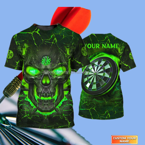 Groothandel Zomer Darts Club Team Jersey Korte Mouw Snel Droogend Sublimatieprint Sport Dart Shirt voor Heren - Product Image 4