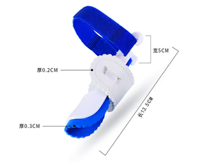 2pcs Bộ nhớ bọt Silicone bunion Nẹp ngón chân ép Corrector Foot Pain Relief hallux valgus chỉnh hình lót - Product Image 6