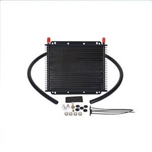 Refroidisseur d'huile de transmission automatique universel refroidi par air en aluminium pour le refroidissement de la boîte de vitesses du moteur automobile - Product Image 1