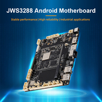 SDK disponible LVDS eDP Mini PC Android 5,1 RK3288 1,6 GHz Motherboard Industrial para Control Industrial anfitrión