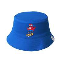 Sombrero de cubo de algodón 100% de alta calidad OEM/ODM Personalización de pescador con bordado 3D Patrón informal para bebés Envío en 5 días