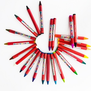 ชุดสีเทียนขนาดเล็ก 24 สี คุณภาพพรีเมียม สำหรับเด็กนักเรียน ปลอดสารพิษ ลบได้ ได้รับมาตรฐาน CE บรรจุในกล่องสี ราคาโรงงาน - Product Image 6
