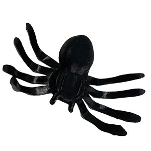 Plastic Black Spider Simulation Little Spider Mini Little Spider Halloween Decoration Accessories Spider Toy Decorations - Product Image 4