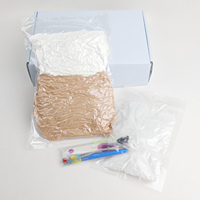 Kit de crochet personnalisé pour débutants : Amigurumi Requin avec tutoriel vidéo étape par étape, crochet inclus