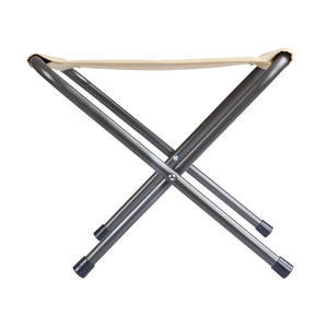 Customized Outdoor <b>Portable</b> Steel Beach Small Travel <b>Stool</b> Camping Hiking Tools Folding Fishing Chair - Product Image 4
