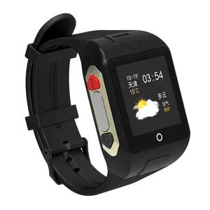 Elder SOS GPS 2G Sim-Karte 2-Wege-HR-SP02-Kamera Anti Lost Ältere Menschen Benutzer definierte Smartwatch