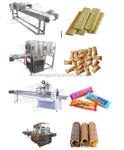 2022 thiết kế mới đôi màu trứng cuộn <span class=keywords><strong>Wafer</strong></span> dính Máy làm trên giá bán - Product Image 2