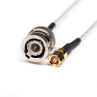Connecteur de type F vers BNC, prise mâle SMC 3,5 mm, prise femelle, câble coaxial pigtail