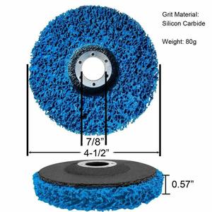 150pcs-carton पॉली स्ट्रिप क्लीन डिस्क सेट 4-1/<span class=keywords><strong>2</strong></span> "x 7/8" आसान पेंट स्ट्रिपिंग व्हील अपघर्षक उपकरण श्रेणी के लिए - Product Image 3