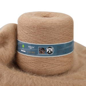 Offre Spéciale : Fil de Vison 1000g / Bobines – Mélange de Poils de Lapins <span class=keywords><strong>Angora</strong></span> à Poils Longs et de Nylon de Haute Qualité pour Tricot Manuel de Pulls Féminins - Product Image 1