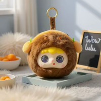 Peluche interactive IA intelligente et polyvalente, compagnon de confort pour bébé, breloque de sac en velours 31-50cm