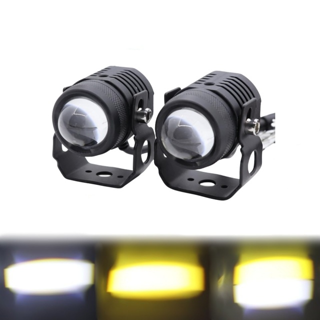 Motorcycle LED Light Waterproof Lamp Electric Vehicle Headlight Fog Light Projector Lens Spotlight for Motorcycle