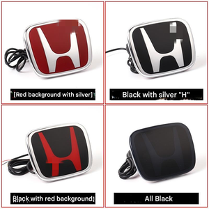 Luci Logo Auto 5D Luminose per Honda <span class=keywords><strong>Civic</strong></span> Accord Fit, Luci Ambientali Anteriori e Posteriori - Product Image 6