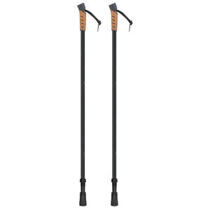 Bâtons <span class=keywords><strong>de</strong></span> <span class=keywords><strong>ski</strong></span> en gros à prix super abordable, manche en bois, corps en alliage d'aluminium, durables et légers - Product Image 1