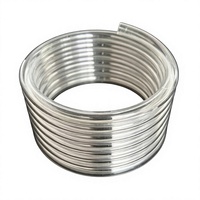 Tube en spirale en quartz de silice fondue transparente sur mesure, tailles personnalisées disponibles pour les laboratoires, l'industrie des semi-conducteurs et l'industrie photovoltaïque