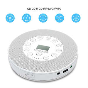Reproductor de CD BT Recargable de Alta Calidad con Entrada USB y AUX para Auto, Viajes, Hogar, Audio Portátil, Altavoz Estéreo Compacto - Product Image 4