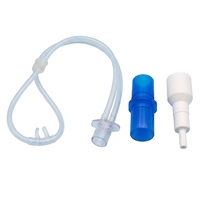 Kit de circuit respiratoire pour canule nasale à haut débit, tube à oxygène médical jetable, ensemble de thérapie humidifiée