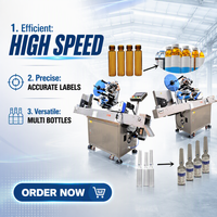 Machine d'étiquetage électrique automatique haute vitesse OEM ODM pour réactifs d'acides nucléiques, tubes de centrifugation, composants, bouteilles, canettes 220V