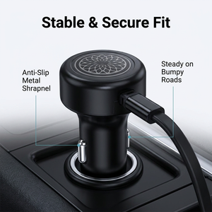 60w dual port <b>type</b> <b>c</b> <b>usb</b> car charger fast <b>charging</b> retractable <b>cable</b> dc home fast car charger in car 2 in 1 <b>type</b> <b>c</b> and <b>usb</b> - Product Image 4
