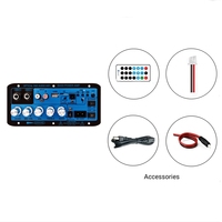 Amplificateur de caisson de basses haute puissance 300W pour carte audio karaoké à domicile transfrontalière pour entrée de fibre optique Bluetooth 150W puissance nominale