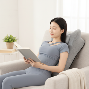 YUE RISE Almohada <span class=keywords><strong>de</strong></span> Lectura Ergonómica <span class=keywords><strong>de</strong></span> Espuma Viscoelástica para el Suelo, Cojín Versátil para Apoyar las Piernas y <span class=keywords><strong>la</strong></span> Espalda, Ideal para Parejas - Product Image 1