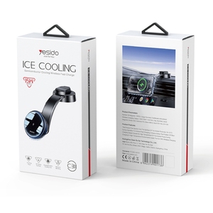 Nouveautés <span class=keywords><strong>Yesido</strong></span> C311 semi-conducteur refroidissement 15W support de voiture de charge sans fil magnétique supports de chargeur de téléphone sans fil - Product Image 6