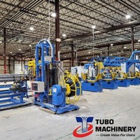 Emballage automatique de tubes en acier pour machine de fabrication de tuyaux ERW