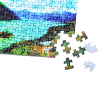 Vente en gros de puzzles miniatures éducatifs en papier personnalisés de 150 pièces pour les enfants de 8 à 13 ans, unisexe