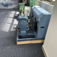 Offre Spéciale : Unité de Condensation Économe en Énergie à Deux Ventilateurs 5 CV 380 V R-404A pour Compresseur PLC pour Réfrigération Semi-Hermétique
