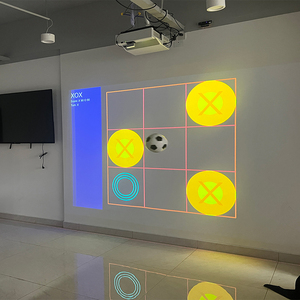 Mur de paddle-tennis interactif, équipement de divertissement <span class=keywords><strong>sportif</strong></span> numérique d'intérieur, jeux temporaires, mur interactif, réponse tactile rapide - Product Image 2