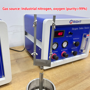 Тестер индекса ограничения кислорода (<span class=keywords><strong>LOI</strong></span>) из нержавеющей стали с кнопочным управлением, устойчивый к коррозии и ржавчине, пластиковый корпус - Product Image 2