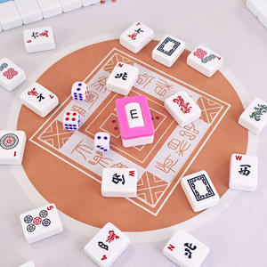 Mahjong Américain Juif Western 30MM, Ensemble Rigide avec Sac de Transport et Règle, Idéal pour un Cadeau - Product Image 4