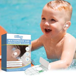 Protège-oreilles en silicone imperméable pour enfants et nouveau-nés Couvre-oreilles jetables à réduction de <span class=keywords><strong>bruit</strong></span> pour baby shower et natation - Product Image 2