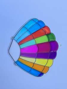 Néon couleur arc-en-ciel couleur Transparent Suncatcher Art <span class=keywords><strong>peinture</strong></span> personnalisée Transparent verre acrylique <span class=keywords><strong>peinture</strong></span> bricolage Art ensemble 6ml capacité - Product Image 6