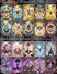 Vente en gros de cartes de jeu de société de collection d'anime A6 grand format Firefly Forest One Piece Blazing Realm Voyage Chronicle - Product Image 6