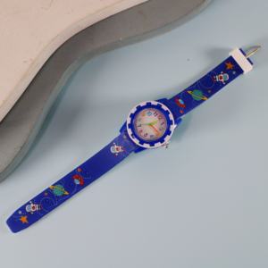 Luxury Fashion 3D Cute Cartoon Silicone Children's <strong>Watch</strong> Waterproof Boys' Universe <strong>Time</strong> <strong>Teacher</strong> Simulation Design - Product Image 4