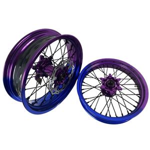 Meilleur prix pour jantes Fit YZ 125/<span class=keywords><strong>250</strong></span> <span class=keywords><strong>2008</strong></span> 16/17, ensemble de roues bicolores, supermotard, moto tout-terrain, roues de motard - Product Image 5