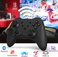 Manette de jeu sans fil exclusive à moule personnalisé avec vibration haptique, gyroscope et fonction de réveil pour jeux mobiles, compatible NS