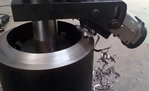 Machine à chanfreiner les tuyaux ISE-850-2 à montage ID, moteur automatique, chanfreinage à froid industriel pour tuyaux en acier inoxydable 600-820 mm - Product Image 2