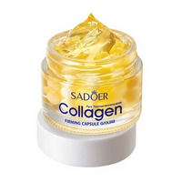 Crème pour le visage au collagène SADOER, vente en gros, crème hydratante raffermissante en capsules, fournisseur de soins de la peau OEM ODM, 50g