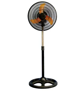 Small ventilador 10 inch colorful ventilation fan plastic grill household floor fan for South America market stand fan