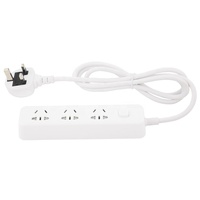 Câble d'extension de prise secteur UE/Royaume-Uni avec interrupteur USB Type C en matériau PC