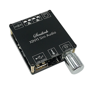 XY-C50L XINYI Sini Audio Stereo BT Digital Power <b>Amplifier</b> Board 50W Dual Channel 360 Degree Stepless Tuning - Product Image 2