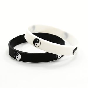 Custom Logo Silicone Wristbands Tai Design Promotional Bracelets for Corporate Gifts Events Team Building Low MOQ 100pcs - Product Image 3