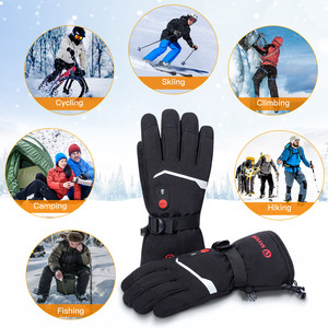 SAVIOR 7,4 V batería de litio invierno clima frío térmico guantes de esquí para hombres deportes al aire libre snowboard esquí - Product Image 3