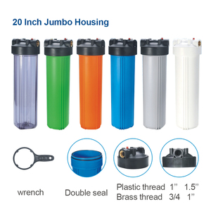 Boîtier de cartouche filtrante pour système d'osmose inverse, 20 pouces, Big Blue Jumbo, bouteille de <span class=keywords><strong>filtre</strong></span> à eau - Product Image 3