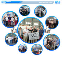DAS DS-26ZL voyage d'alimentation unique (broche) tour CNC de Type suisse de 105mm supplémentaire adapté à divers matériaux